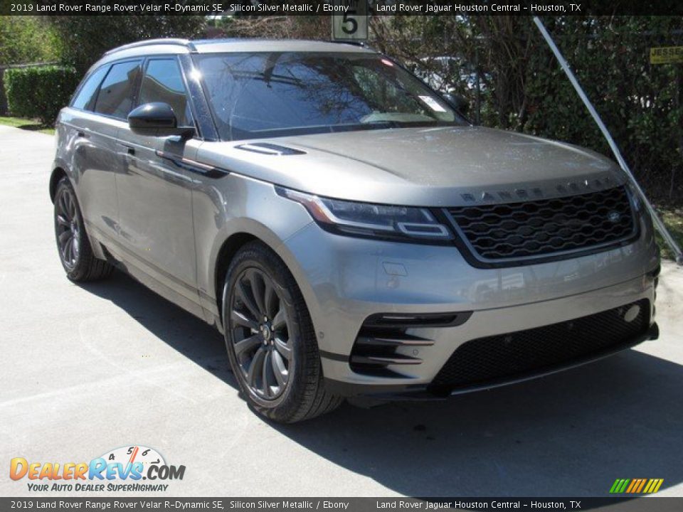 2019 Land Rover Range Rover Velar R-Dynamic SE Silicon Silver Metallic / Ebony Photo #2