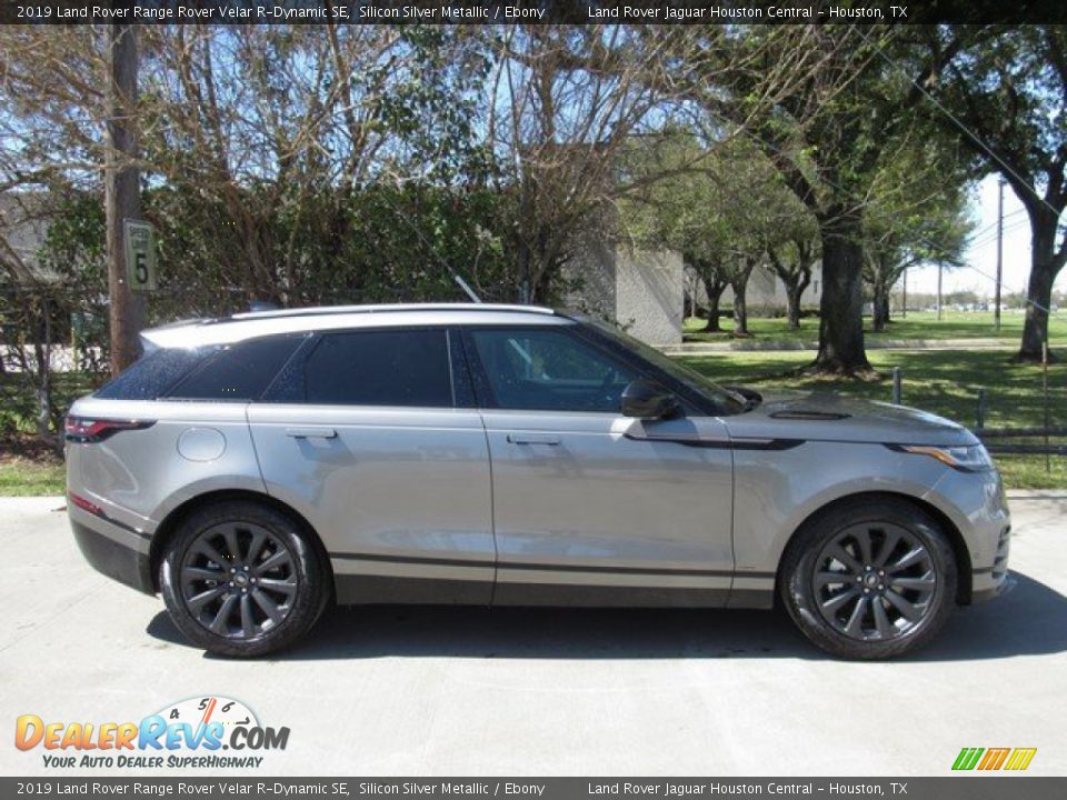 2019 Land Rover Range Rover Velar R-Dynamic SE Silicon Silver Metallic / Ebony Photo #6