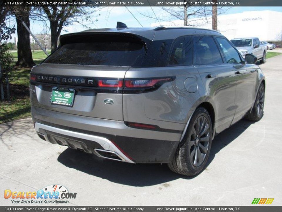 2019 Land Rover Range Rover Velar R-Dynamic SE Silicon Silver Metallic / Ebony Photo #7