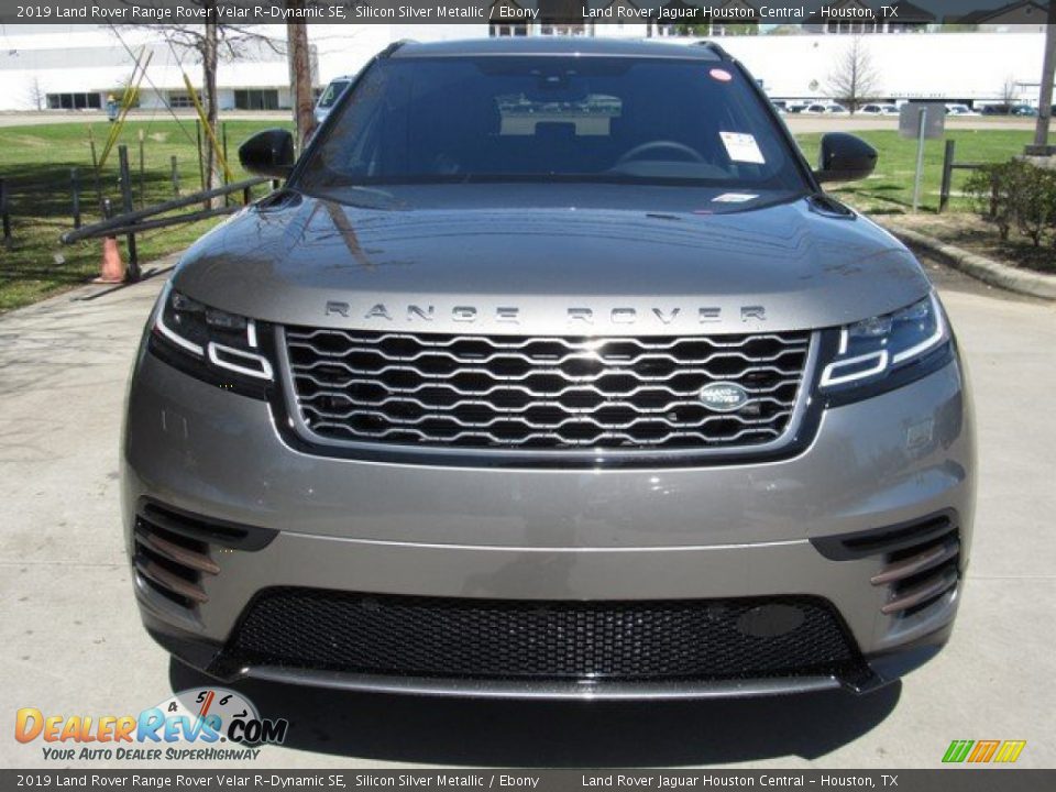 2019 Land Rover Range Rover Velar R-Dynamic SE Silicon Silver Metallic / Ebony Photo #9