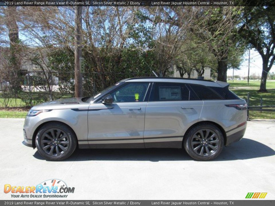2019 Land Rover Range Rover Velar R-Dynamic SE Silicon Silver Metallic / Ebony Photo #11