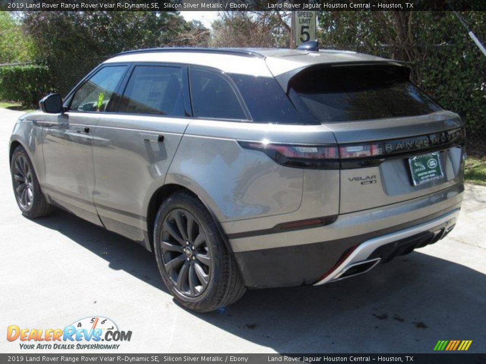 2019 Land Rover Range Rover Velar R-Dynamic SE Silicon Silver Metallic / Ebony Photo #12