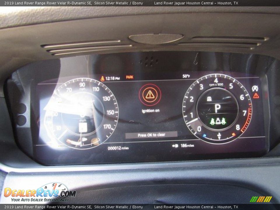 2019 Land Rover Range Rover Velar R-Dynamic SE Silicon Silver Metallic / Ebony Photo #29