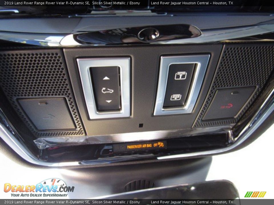 2019 Land Rover Range Rover Velar R-Dynamic SE Silicon Silver Metallic / Ebony Photo #36