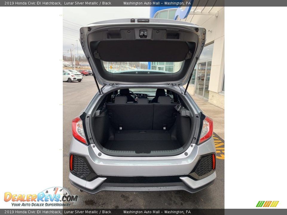 2019 Honda Civic EX Hatchback Lunar Silver Metallic / Black Photo #20