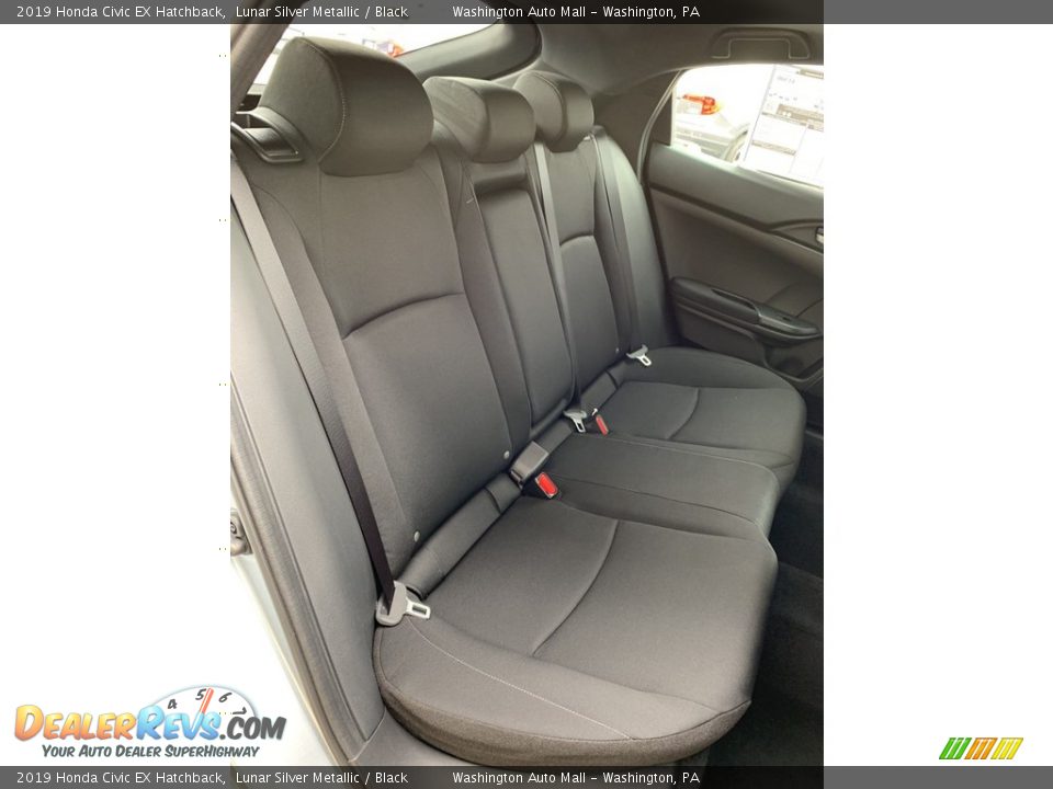 2019 Honda Civic EX Hatchback Lunar Silver Metallic / Black Photo #23