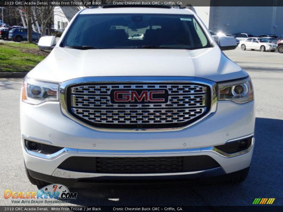 2019 GMC Acadia Denali White Frost Tricoat / Jet Black Photo #4