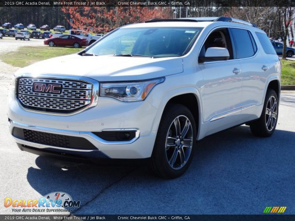 2019 GMC Acadia Denali White Frost Tricoat / Jet Black Photo #5