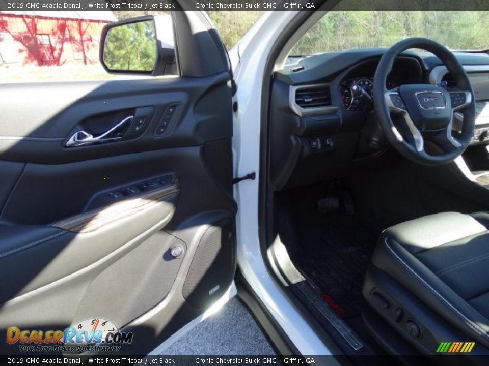 2019 GMC Acadia Denali White Frost Tricoat / Jet Black Photo #10