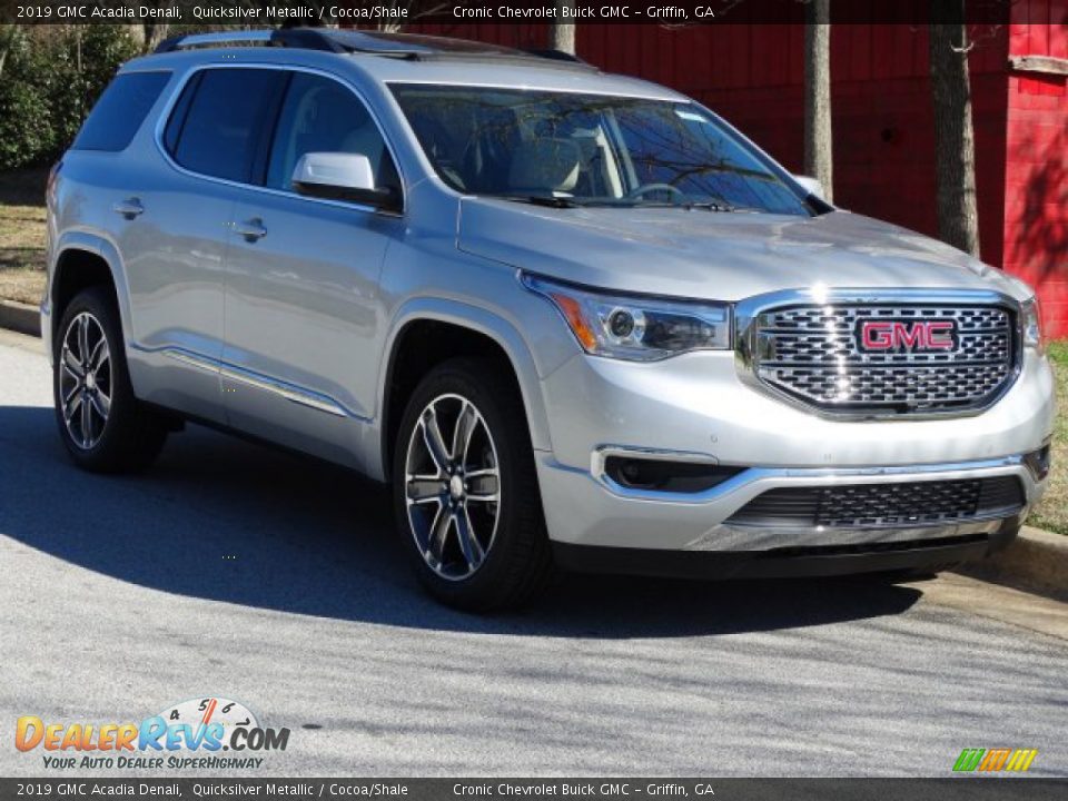 2019 GMC Acadia Denali Quicksilver Metallic / Cocoa/Shale Photo #1
