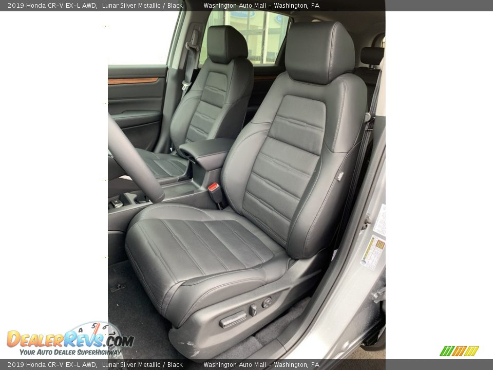 Front Seat of 2019 Honda CR-V EX-L AWD Photo #12