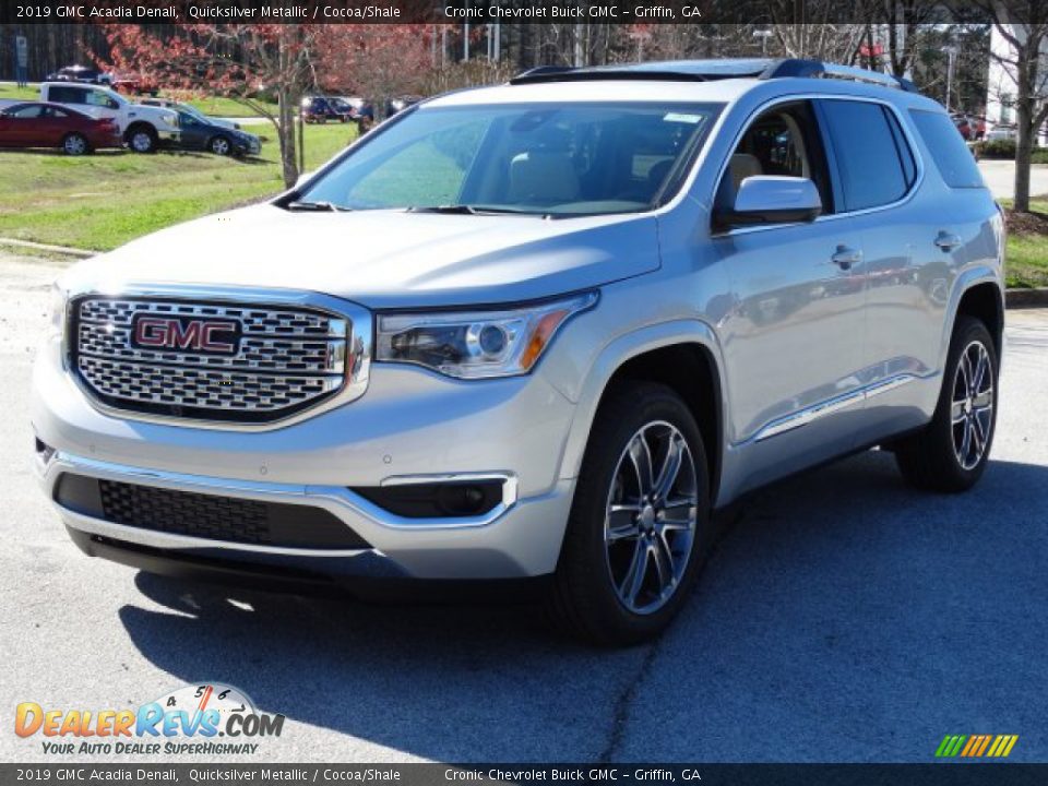 2019 GMC Acadia Denali Quicksilver Metallic / Cocoa/Shale Photo #5