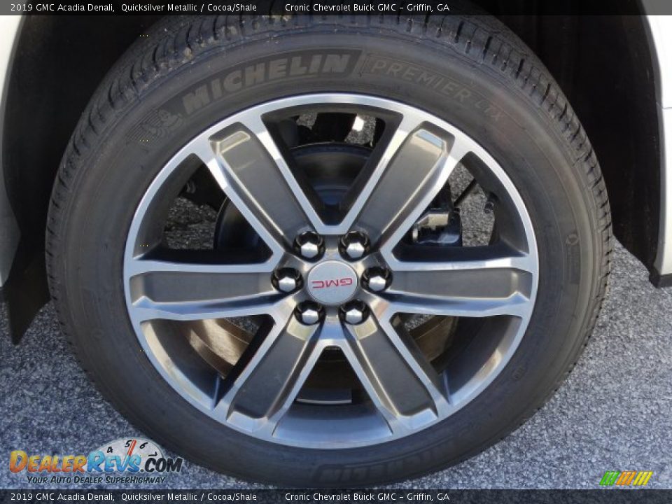 2019 GMC Acadia Denali Quicksilver Metallic / Cocoa/Shale Photo #9