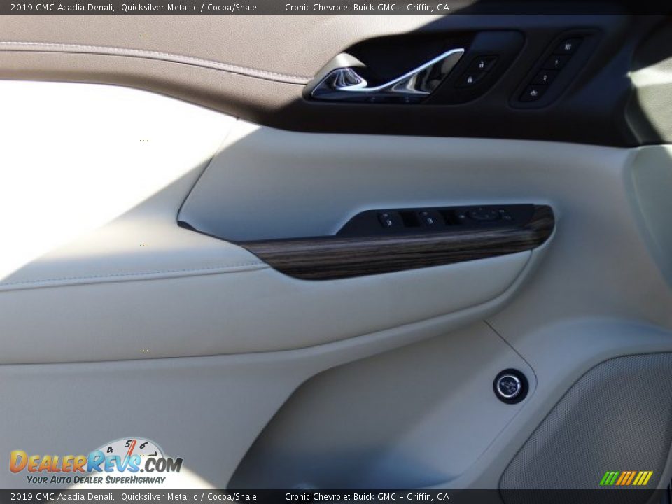 2019 GMC Acadia Denali Quicksilver Metallic / Cocoa/Shale Photo #11