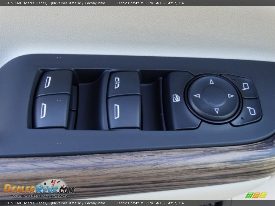 2019 GMC Acadia Denali Quicksilver Metallic / Cocoa/Shale Photo #12