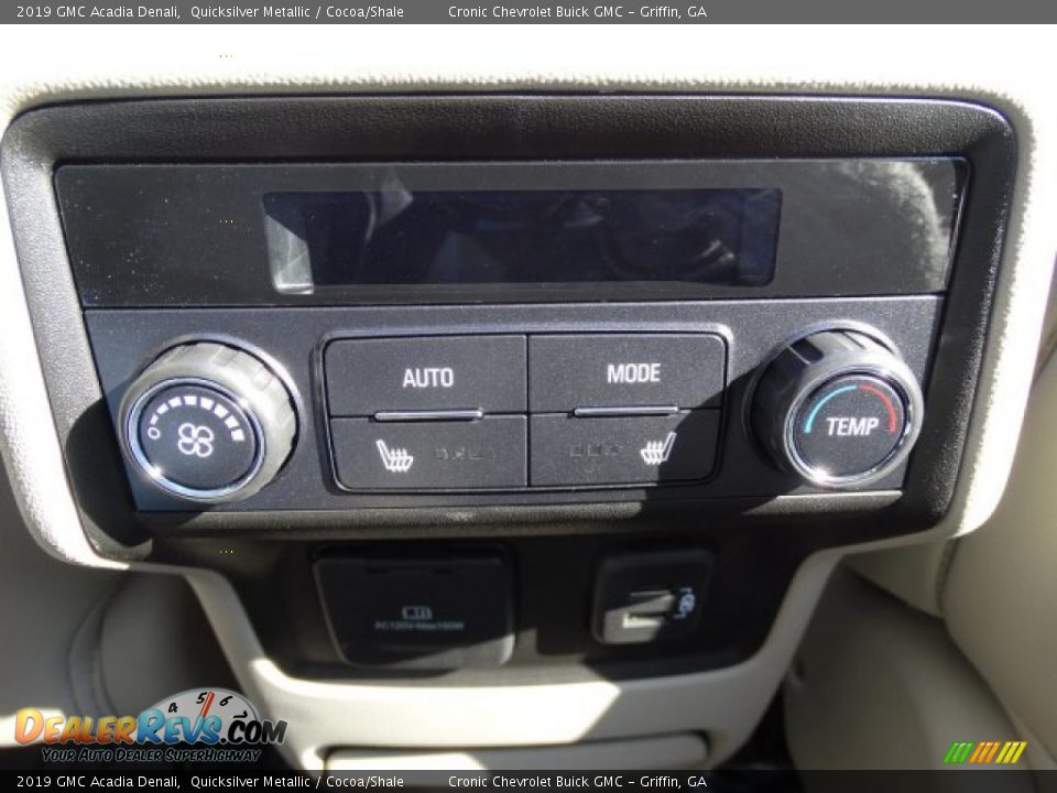2019 GMC Acadia Denali Quicksilver Metallic / Cocoa/Shale Photo #24