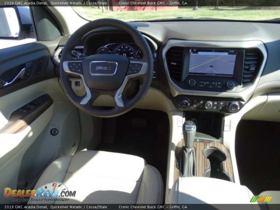 2019 GMC Acadia Denali Quicksilver Metallic / Cocoa/Shale Photo #25