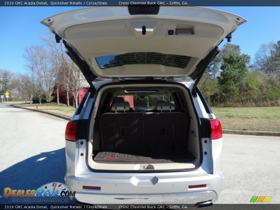 2019 GMC Acadia Denali Quicksilver Metallic / Cocoa/Shale Photo #26