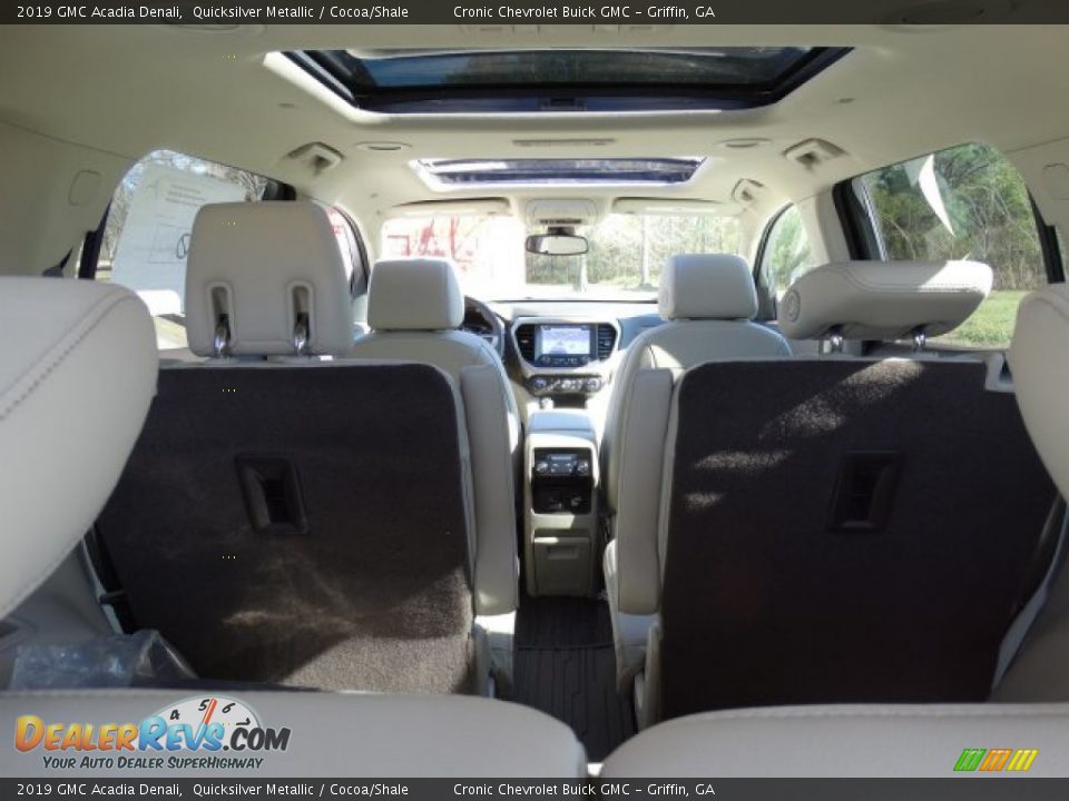 2019 GMC Acadia Denali Quicksilver Metallic / Cocoa/Shale Photo #27
