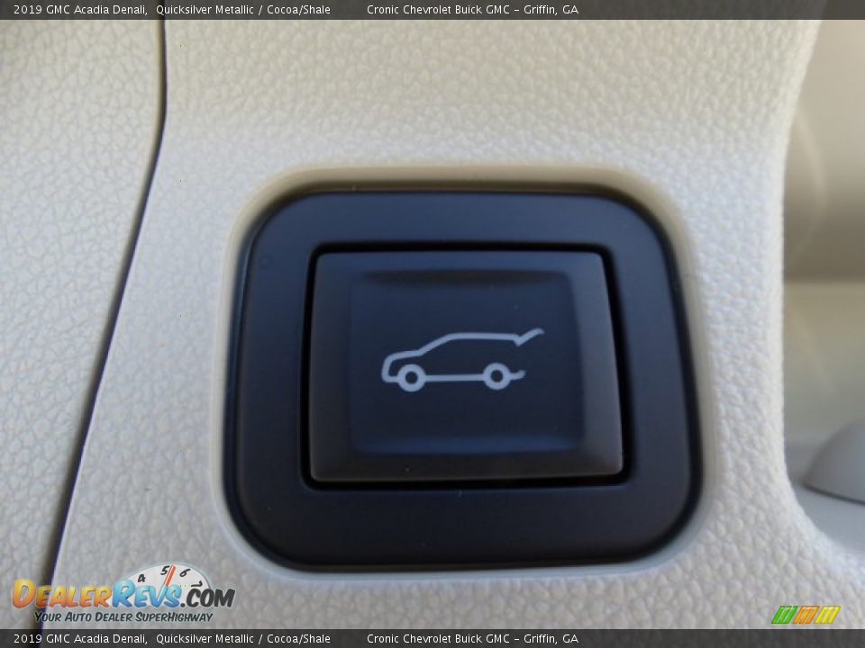 2019 GMC Acadia Denali Quicksilver Metallic / Cocoa/Shale Photo #28