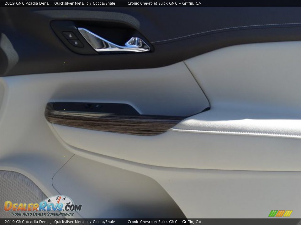 2019 GMC Acadia Denali Quicksilver Metallic / Cocoa/Shale Photo #29