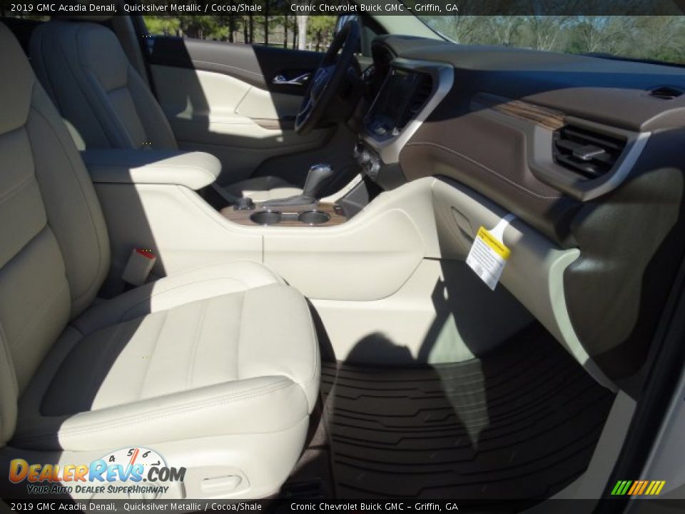 2019 GMC Acadia Denali Quicksilver Metallic / Cocoa/Shale Photo #31