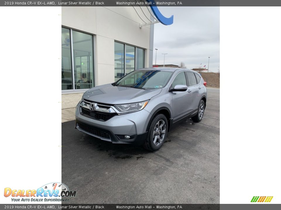 2019 Honda CR-V EX-L AWD Lunar Silver Metallic / Black Photo #2