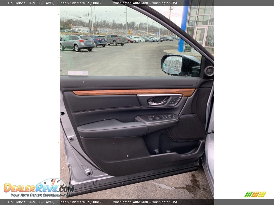 2019 Honda CR-V EX-L AWD Lunar Silver Metallic / Black Photo #8