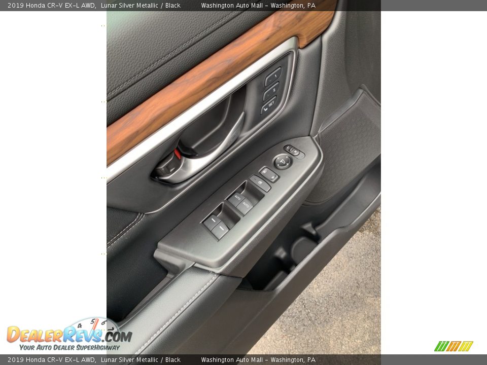 2019 Honda CR-V EX-L AWD Lunar Silver Metallic / Black Photo #9