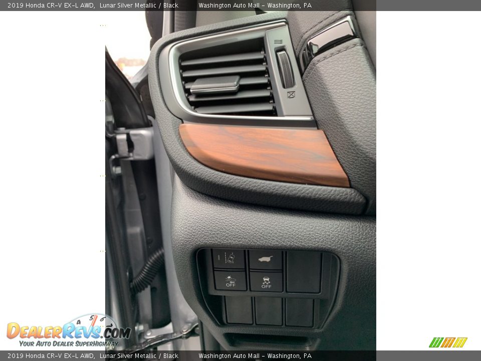 2019 Honda CR-V EX-L AWD Lunar Silver Metallic / Black Photo #10