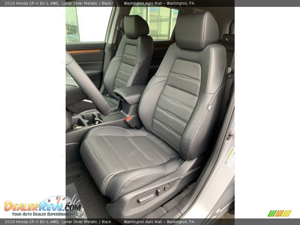 2019 Honda CR-V EX-L AWD Lunar Silver Metallic / Black Photo #12