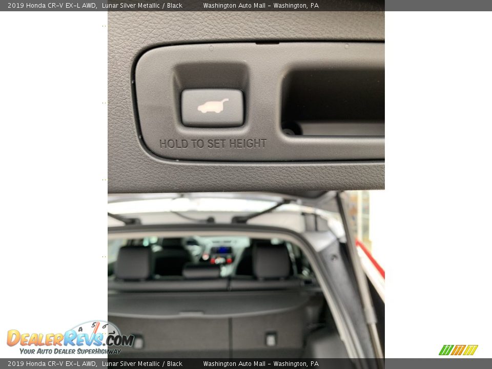 2019 Honda CR-V EX-L AWD Lunar Silver Metallic / Black Photo #22
