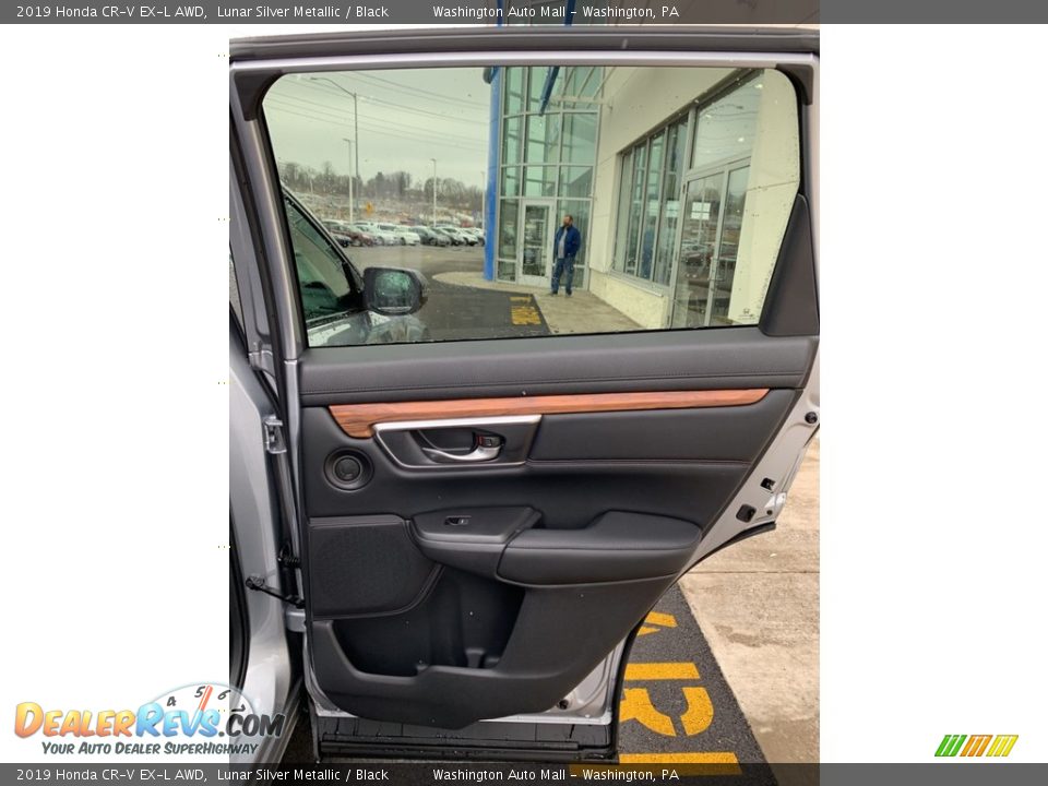 2019 Honda CR-V EX-L AWD Lunar Silver Metallic / Black Photo #24