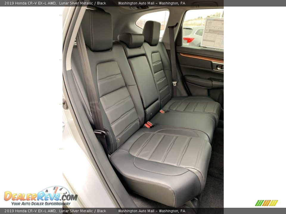 2019 Honda CR-V EX-L AWD Lunar Silver Metallic / Black Photo #25