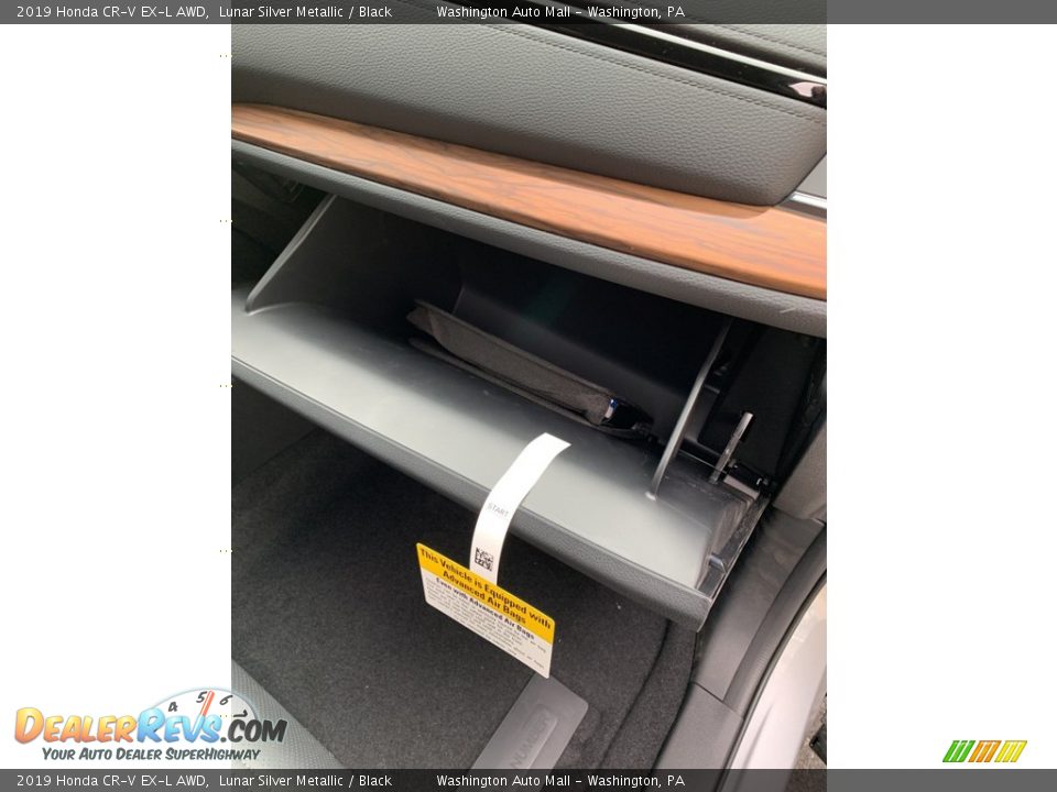 2019 Honda CR-V EX-L AWD Lunar Silver Metallic / Black Photo #31