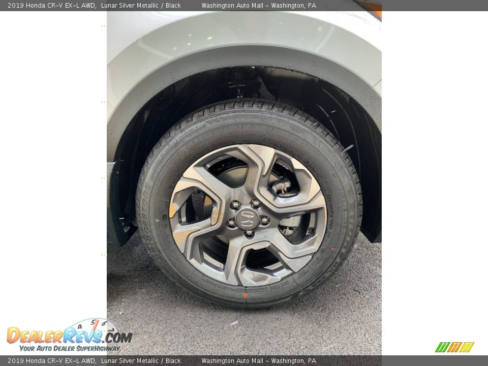 2019 Honda CR-V EX-L AWD Lunar Silver Metallic / Black Photo #33