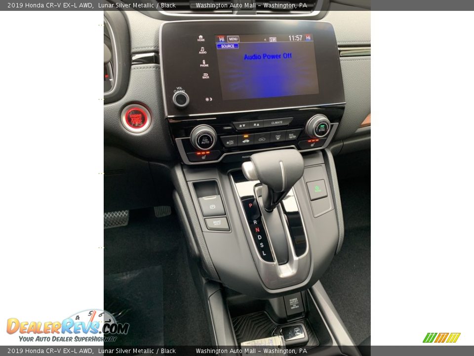 2019 Honda CR-V EX-L AWD Lunar Silver Metallic / Black Photo #35