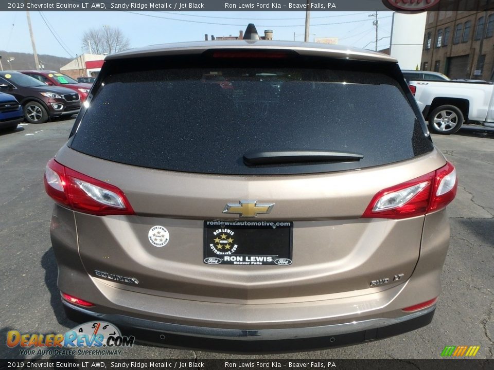 2019 Chevrolet Equinox LT AWD Sandy Ridge Metallic / Jet Black Photo #3