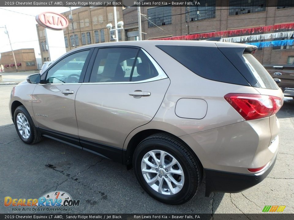 2019 Chevrolet Equinox LT AWD Sandy Ridge Metallic / Jet Black Photo #5