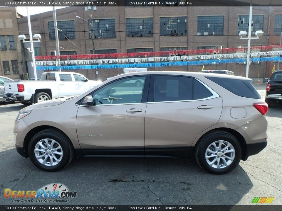 2019 Chevrolet Equinox LT AWD Sandy Ridge Metallic / Jet Black Photo #6