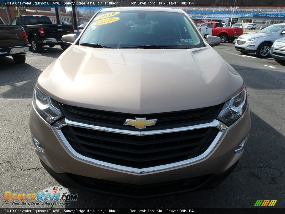 2019 Chevrolet Equinox LT AWD Sandy Ridge Metallic / Jet Black Photo #8