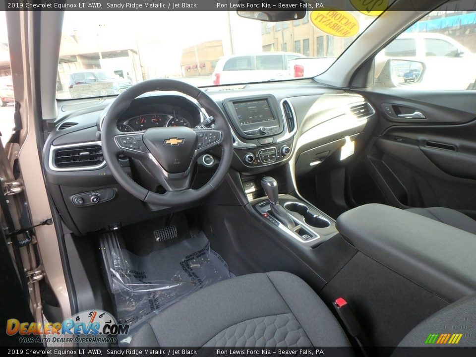 2019 Chevrolet Equinox LT AWD Sandy Ridge Metallic / Jet Black Photo #13