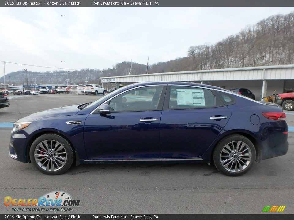 Horizon Blue 2019 Kia Optima SX Photo #5