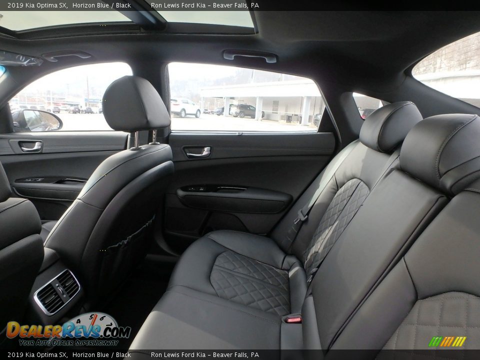Rear Seat of 2019 Kia Optima SX Photo #11