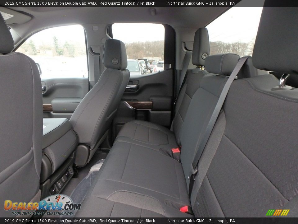 Rear Seat of 2019 GMC Sierra 1500 Elevation Double Cab 4WD Photo #11