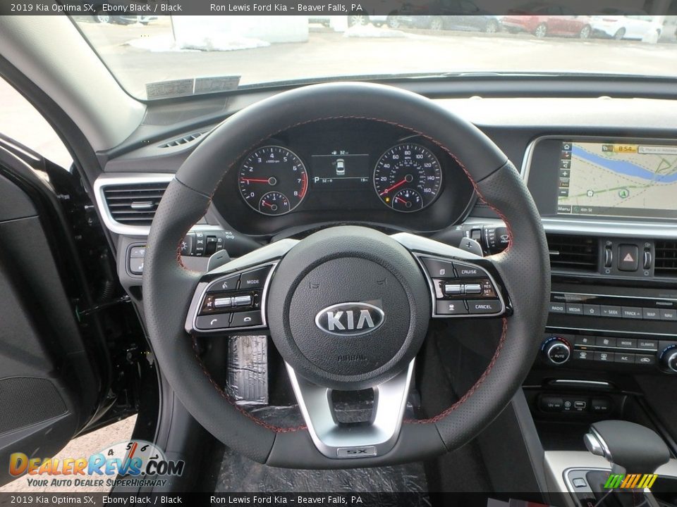 2019 Kia Optima SX Steering Wheel Photo #16