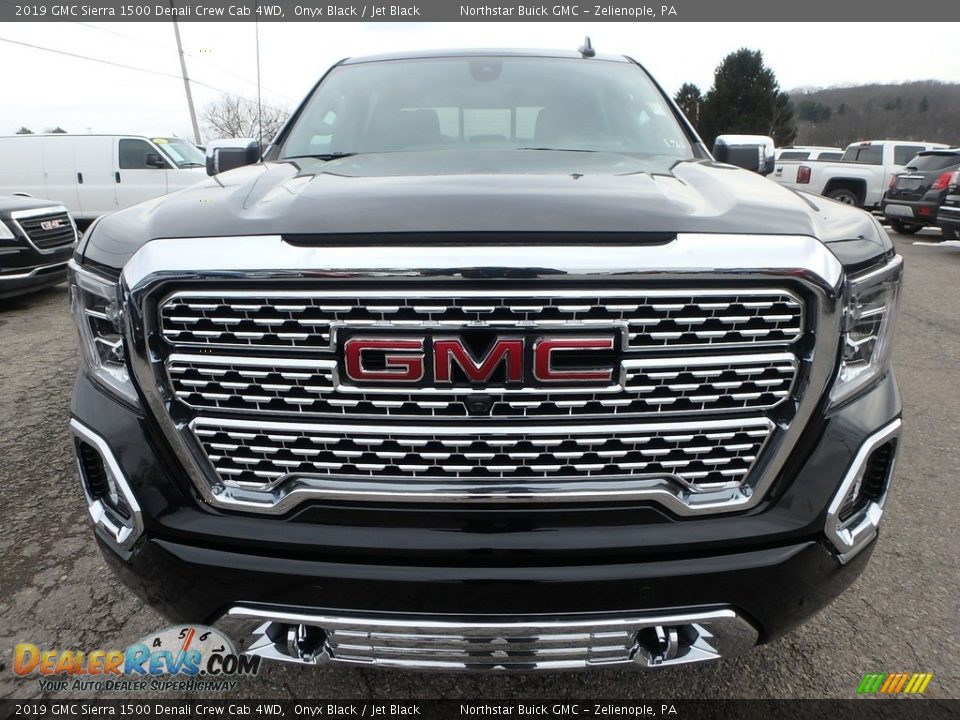 2019 GMC Sierra 1500 Denali Crew Cab 4WD Onyx Black / Jet Black Photo #2