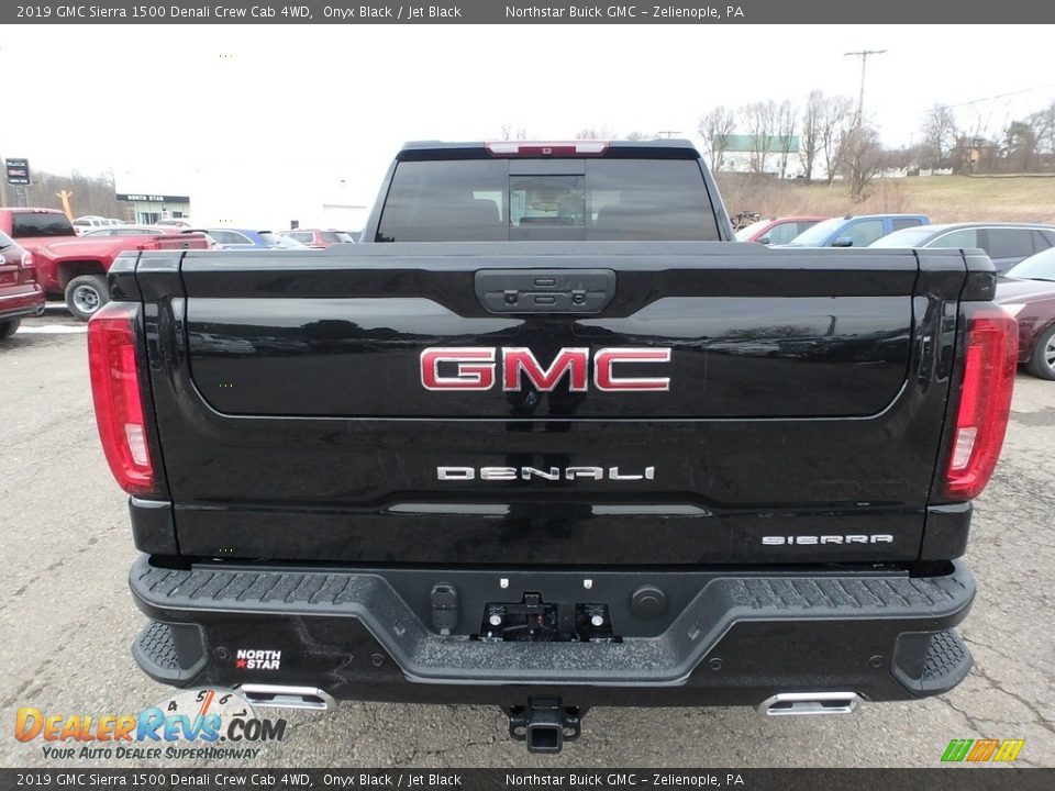 2019 GMC Sierra 1500 Denali Crew Cab 4WD Onyx Black / Jet Black Photo #6