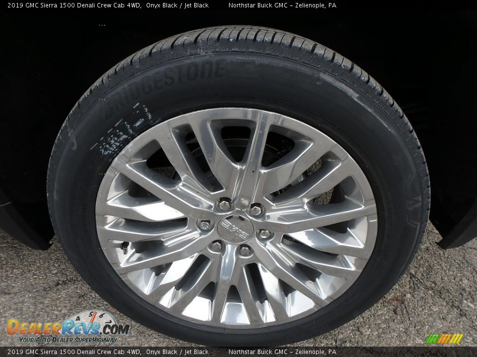 2019 GMC Sierra 1500 Denali Crew Cab 4WD Onyx Black / Jet Black Photo #9