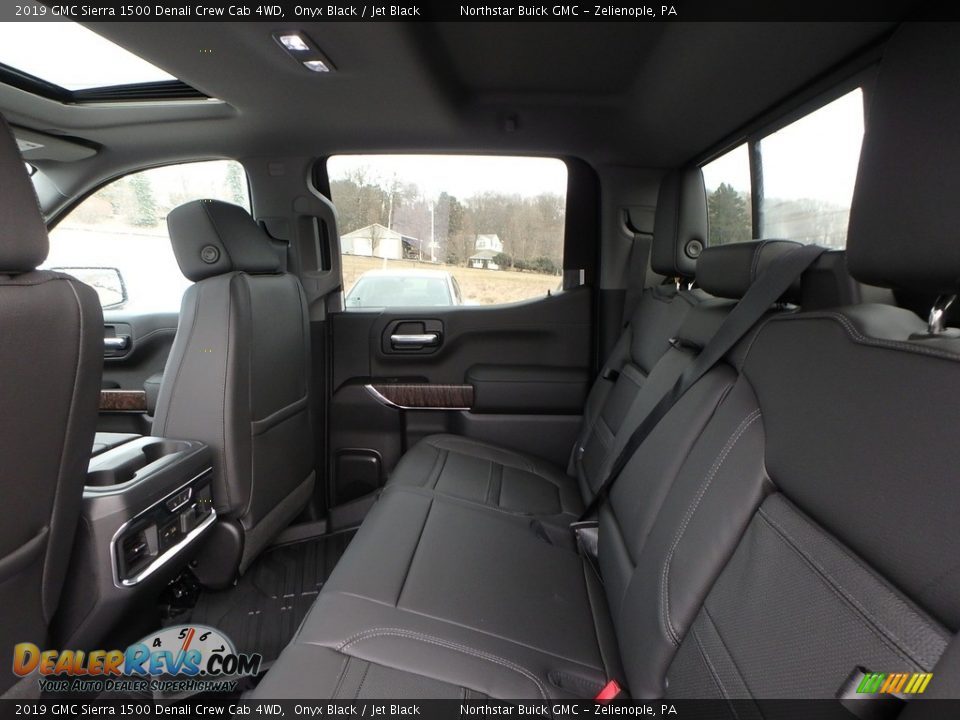 2019 GMC Sierra 1500 Denali Crew Cab 4WD Onyx Black / Jet Black Photo #11